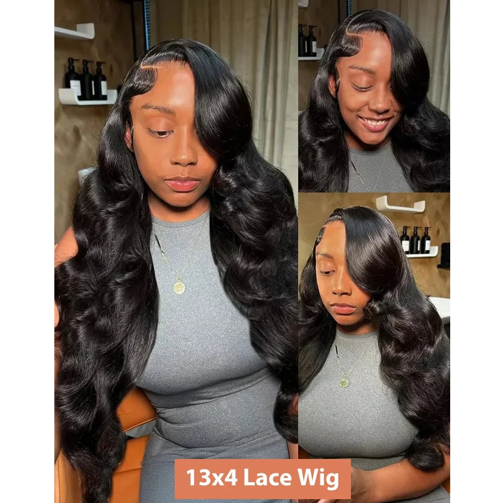 Body Wave Glueless 13x4 HD Lace Front Wig 250% – Girl Friday Hair (view 6)